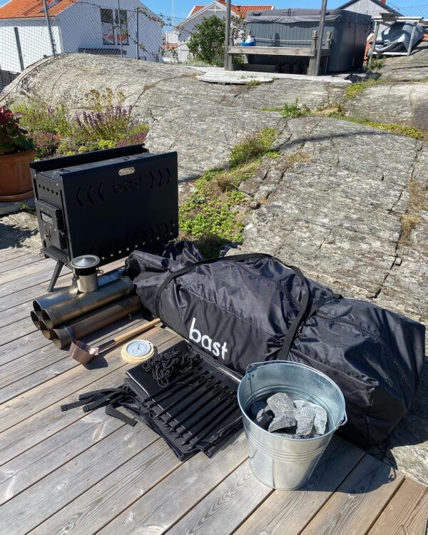 Saunazelt "NÄVER" aus Schweden – Bild 7
