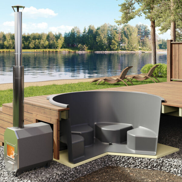Terrassen-Whirlpool für 6 Personen – Bild 2