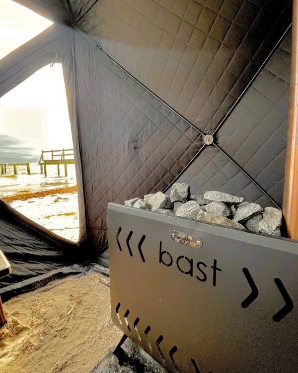 Zeltsauna "CUBE" aus Schweden – Bild 7
