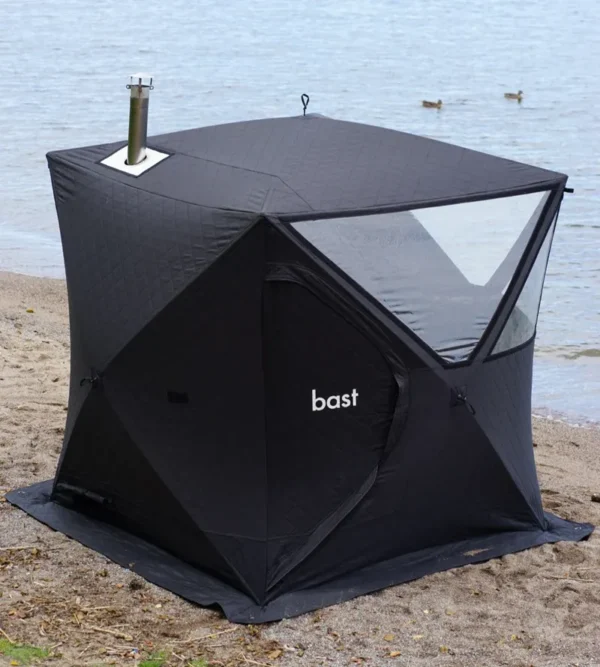 Zeltsauna "CUBE" aus Schweden – Bild 3