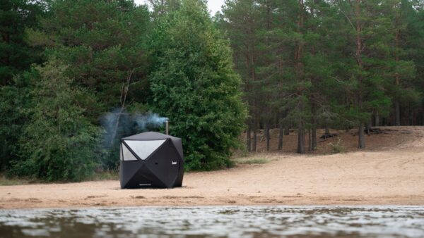 Zeltsauna "CUBE" aus Schweden – Bild 4