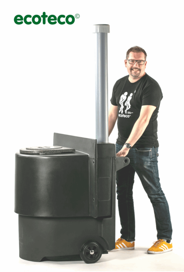 Komposttoilette für den Kleingarten – komplett mit Häuschen – Bild 7
