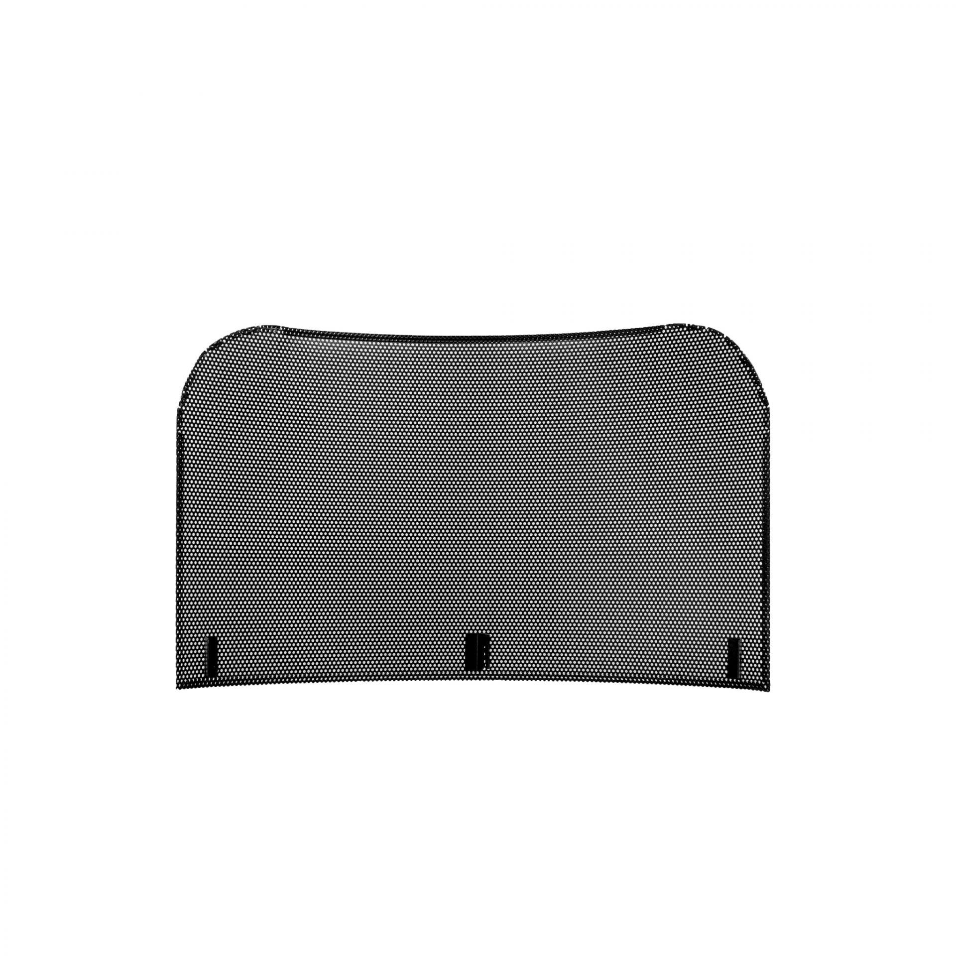 Wind- und Funkenschutz (+ 79,00 EUR) als praktisches Zubehör für den Carelia Grill Basic 100. Er wird an den Kanten des Grills angebracht und deckt etwa ein Drittel des Grillumfangs ab.