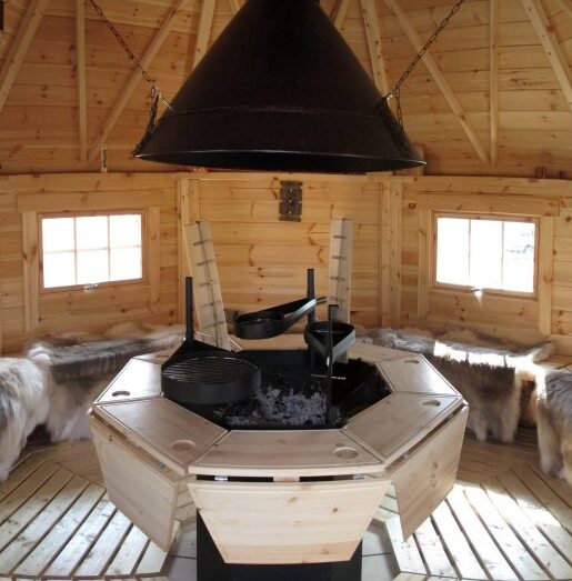 Ausstattungspaket B : Paket A + Grill und Rauchabzug (+1200€)