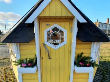 Premium Grillhütte / Grillkota 4,9 m² aus Holz inkl. Transport