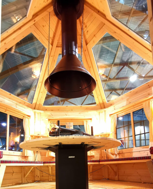 Premium Grillhütte / Grillkota 6,5 m² aus Holz inkl. Transport – Bild 5