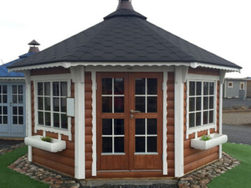 Gartenhaus Victoria 17 m² hexagonal