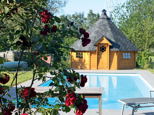 Premium Grillhütte / Grillkota 14,9 m² aus Holz – Bild 2
