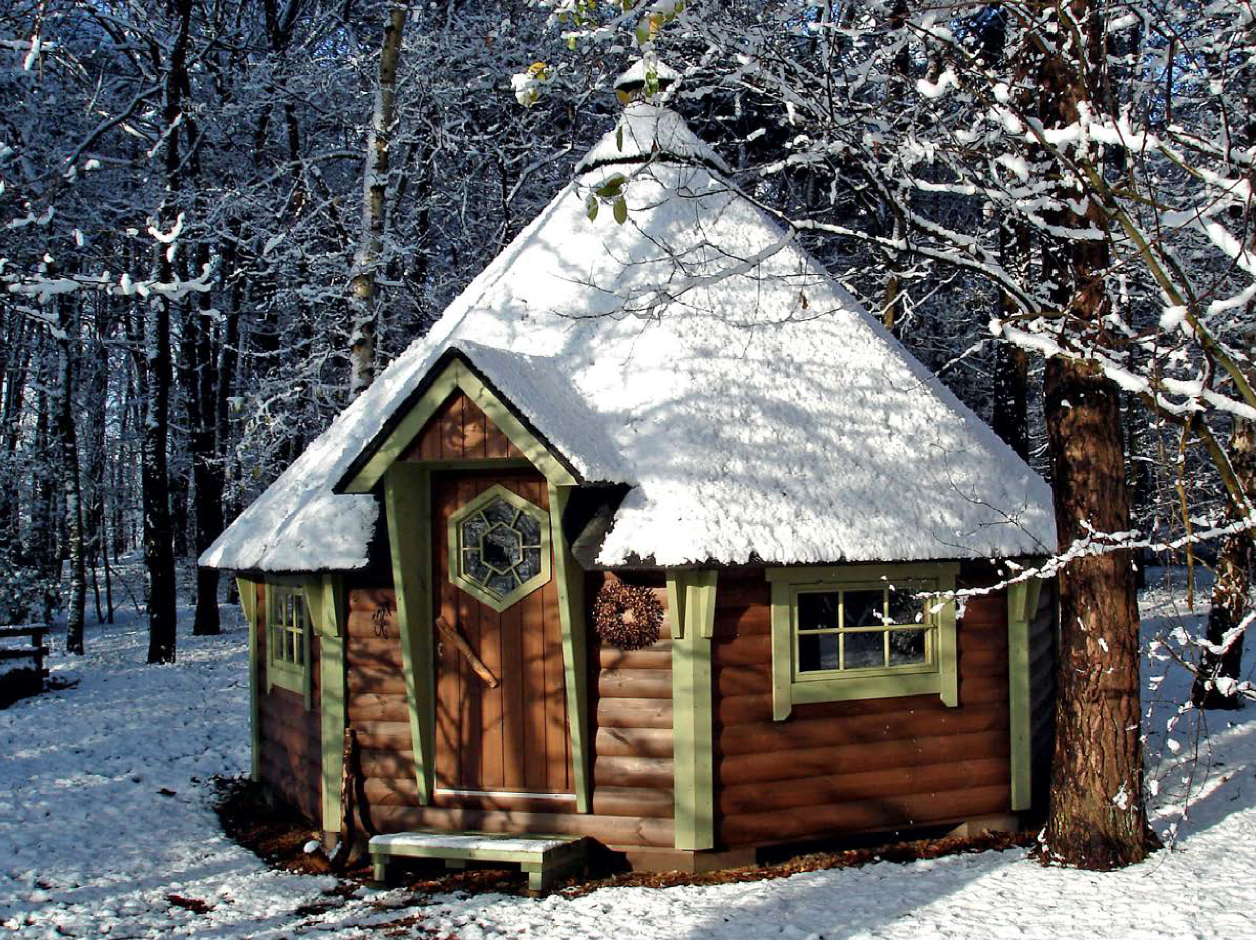 Premium Grillhütte / Grillkota 17 m² aus Holz – Bild 2