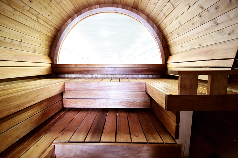Fasssauna Alex DeLux – Bild 8