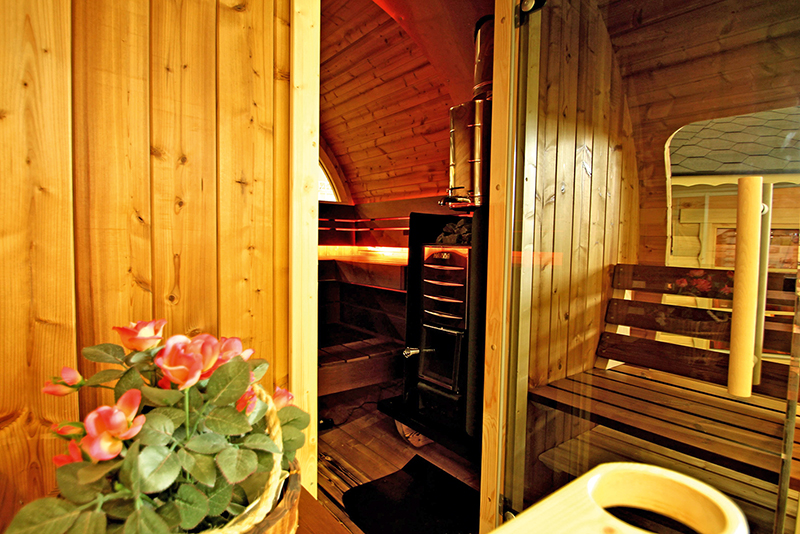 Fasssauna Alex DeLux – Bild 7
