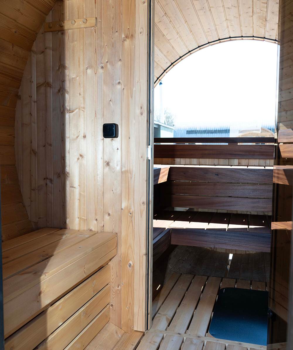 Fasssauna Valter DeLux – Bild 3