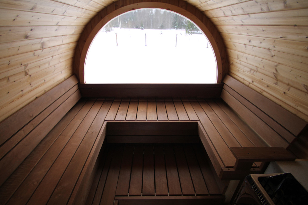 Fasssauna Valter DeLux – Bild 4
