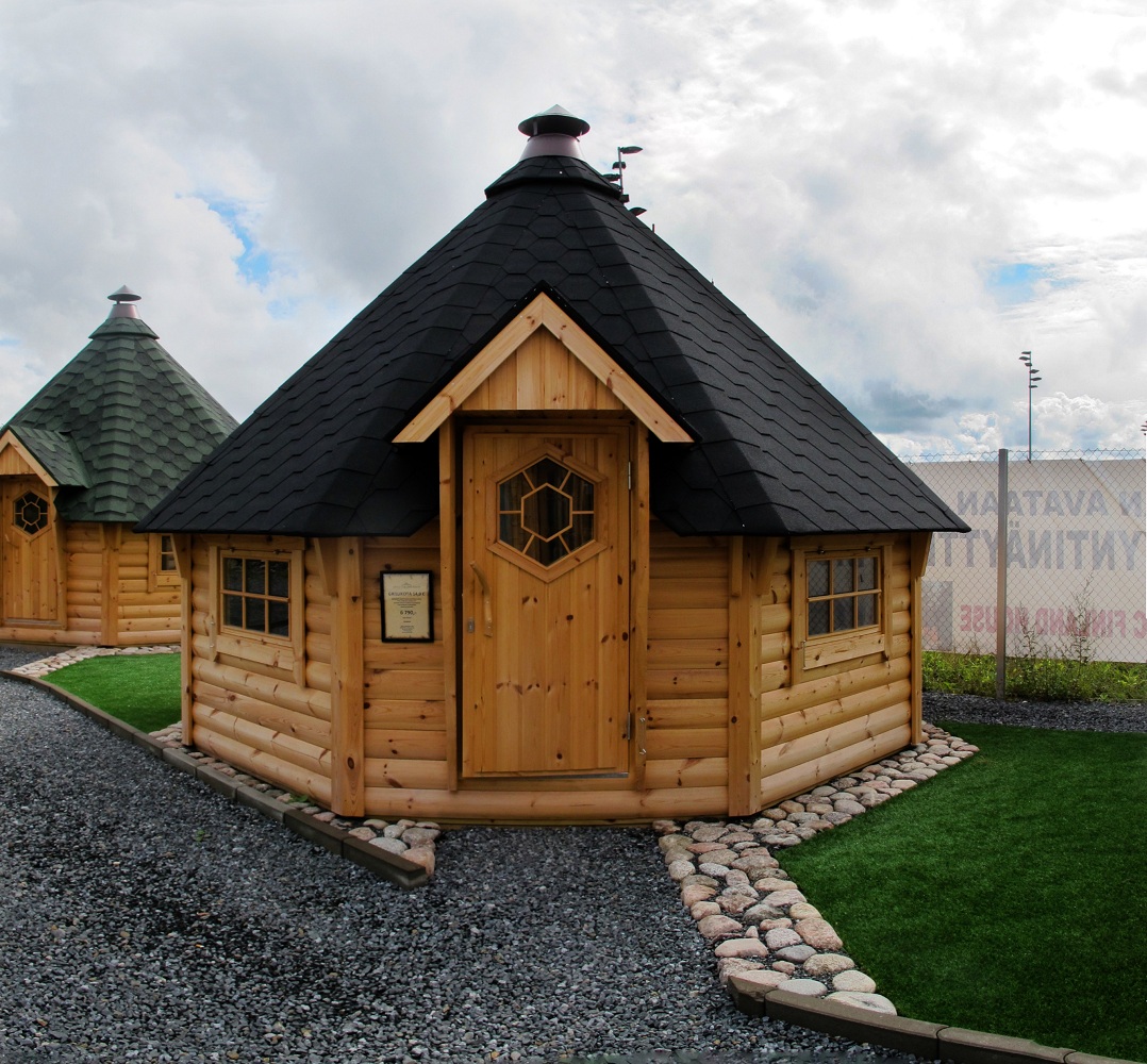 Premium Grillhütte / Grillkota 14,9 m² aus Holz – Bild 6