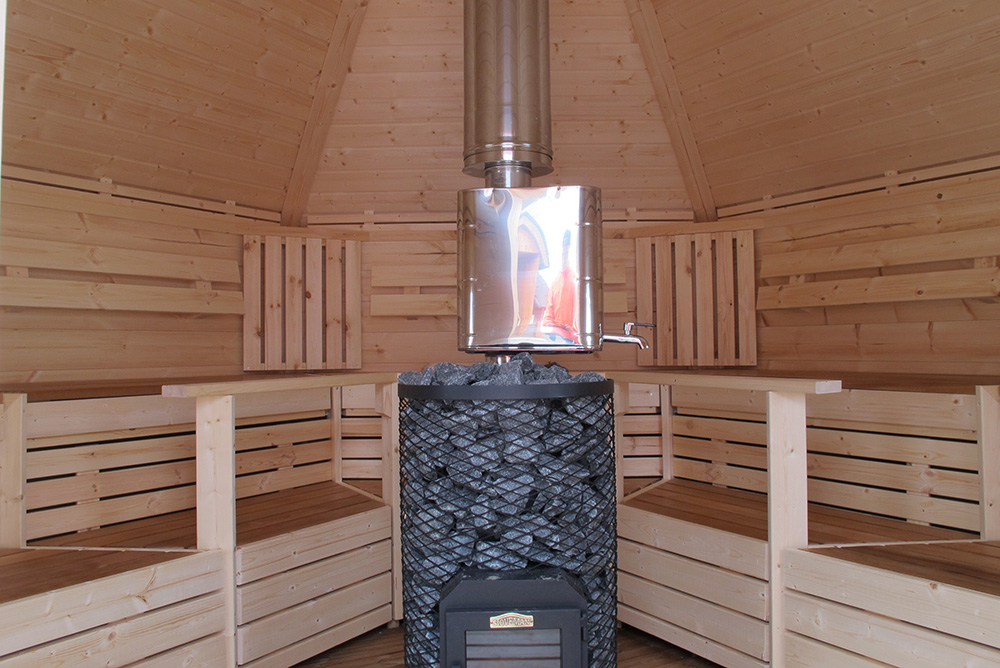 Traditionelle Saunahütte / Kota "Svenja" 9m² – Bild 3