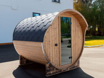 Kompakte Fasssauna Uno
