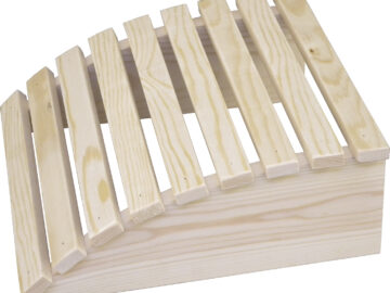 Sauna Kopfstütze aus Holz