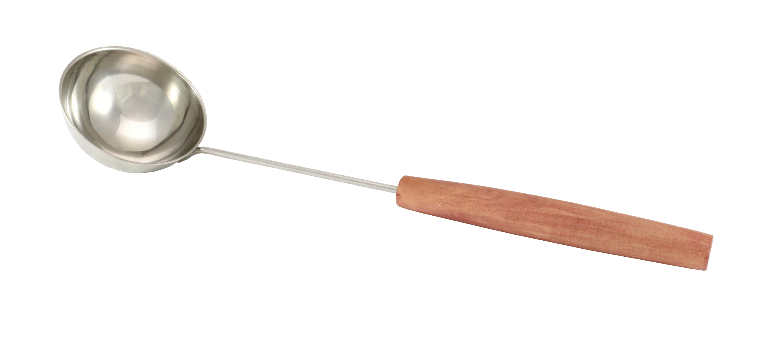 Sauna Kelle aus Holz und Edelstahl – Bild 2