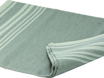 Sauna - Bankunterlage Leinen / Baumwolle