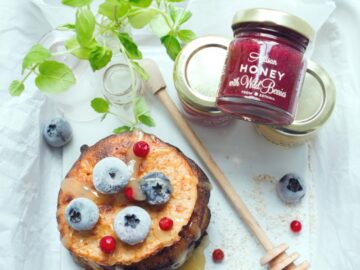 Artisan Honig mit Waldbeeren