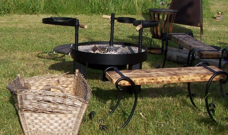 Sitzbankhalterung, geschmiedet – Bild 3