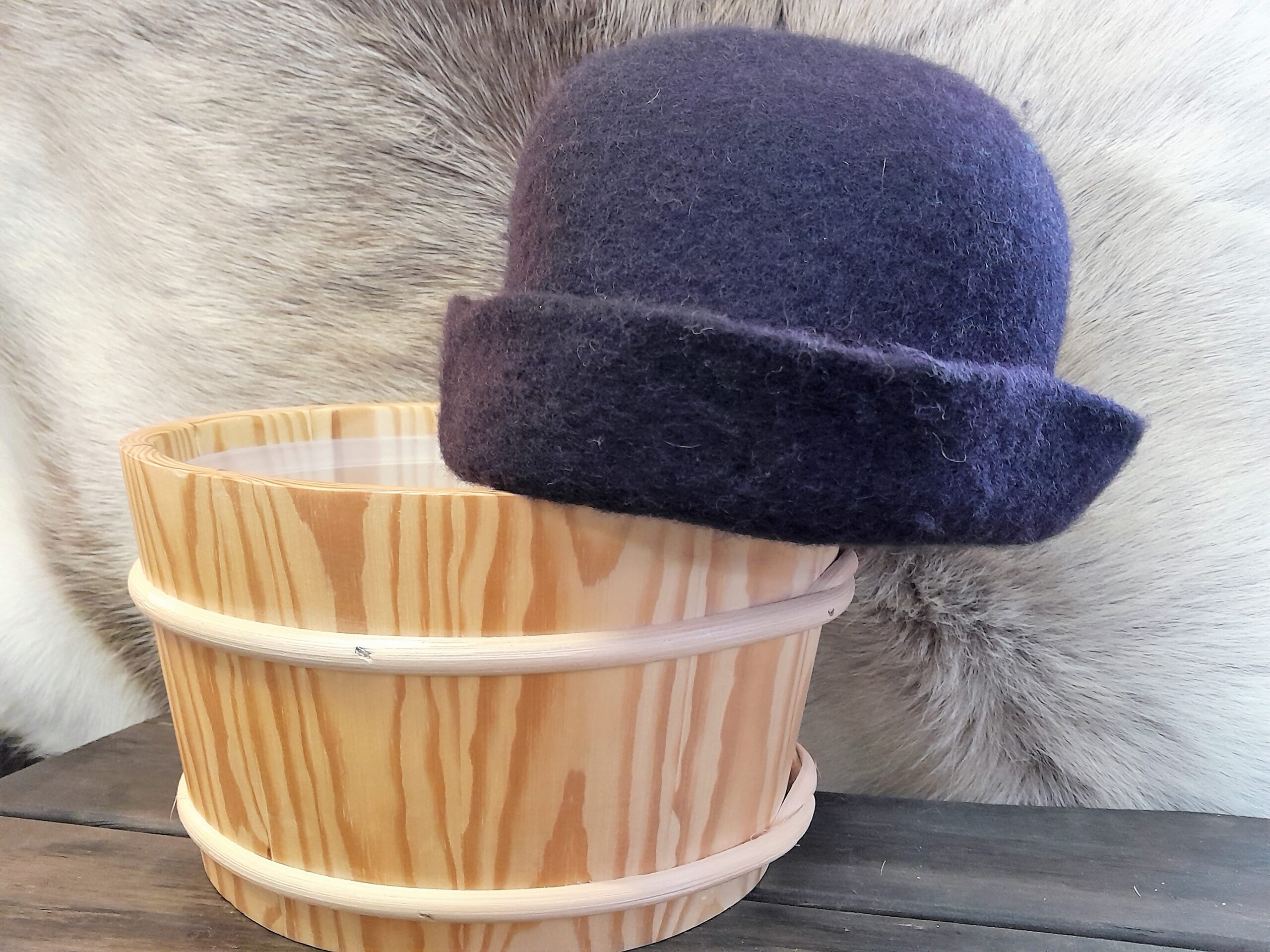 Saunahut, Saunamütze, der "Hut für die Sauna" – Bild 5