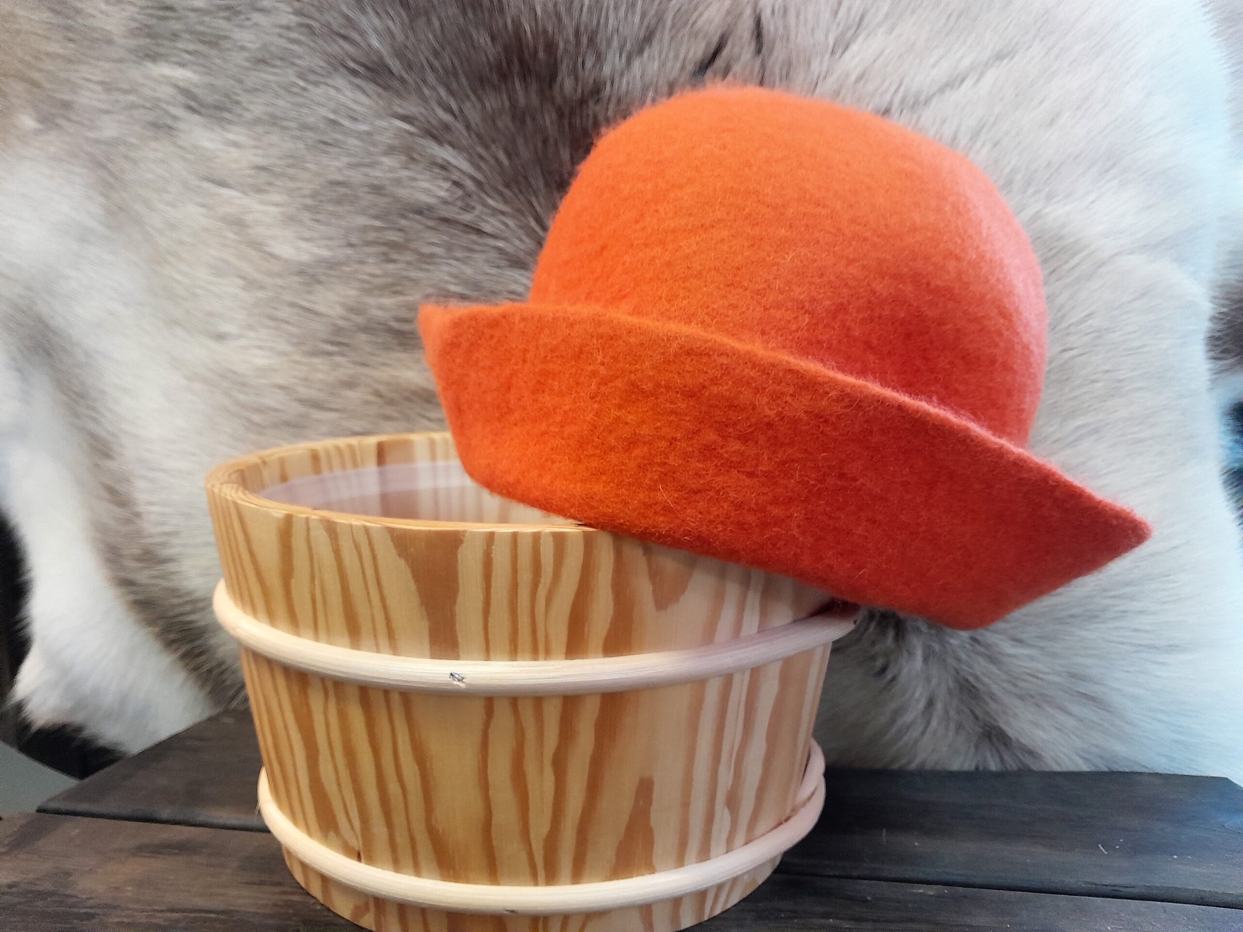 Saunahut, Saunamütze, der "Hut für die Sauna" – Bild 6