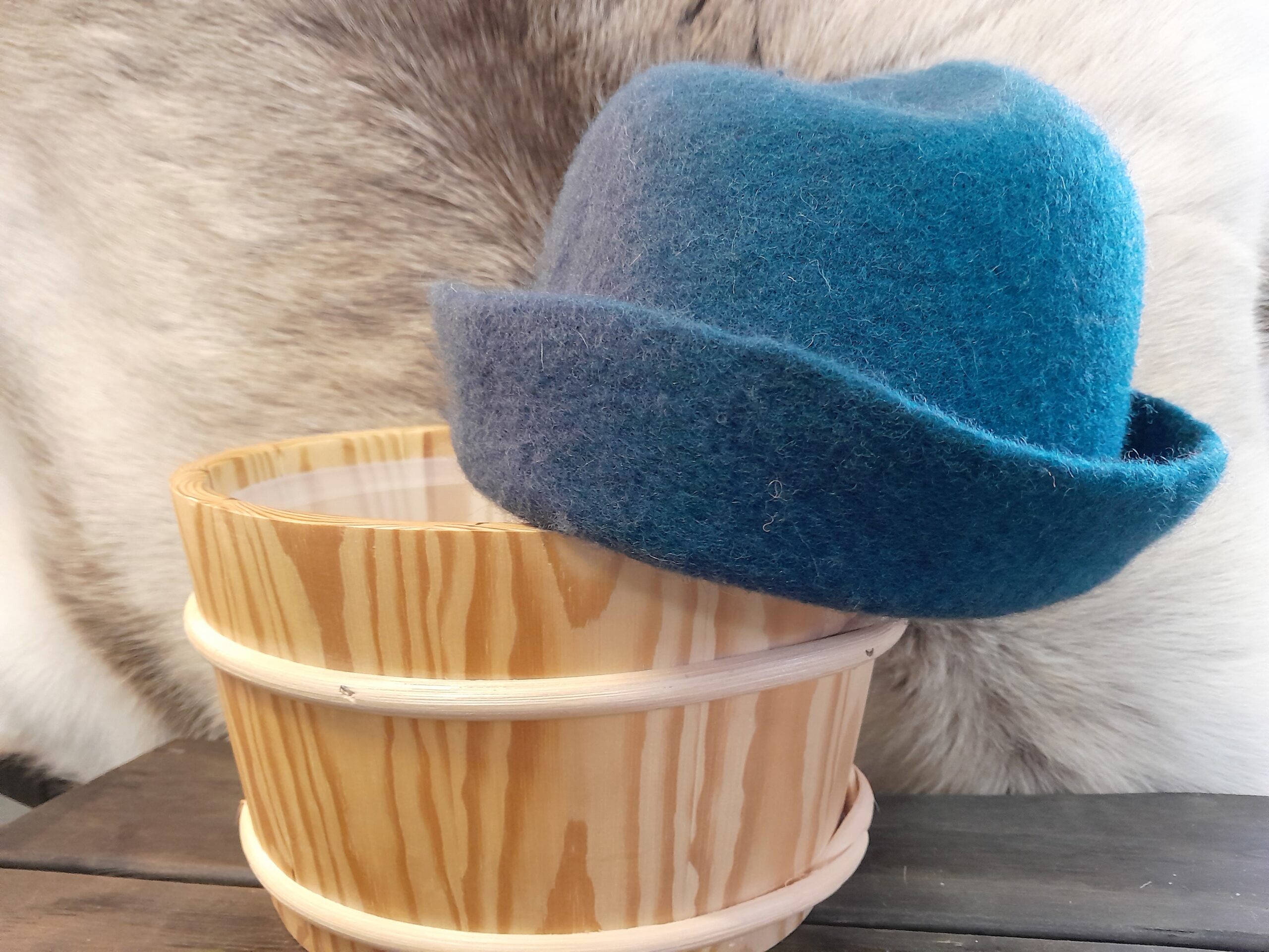 Saunahut, Saunamütze, der "Hut für die Sauna" – Bild 4