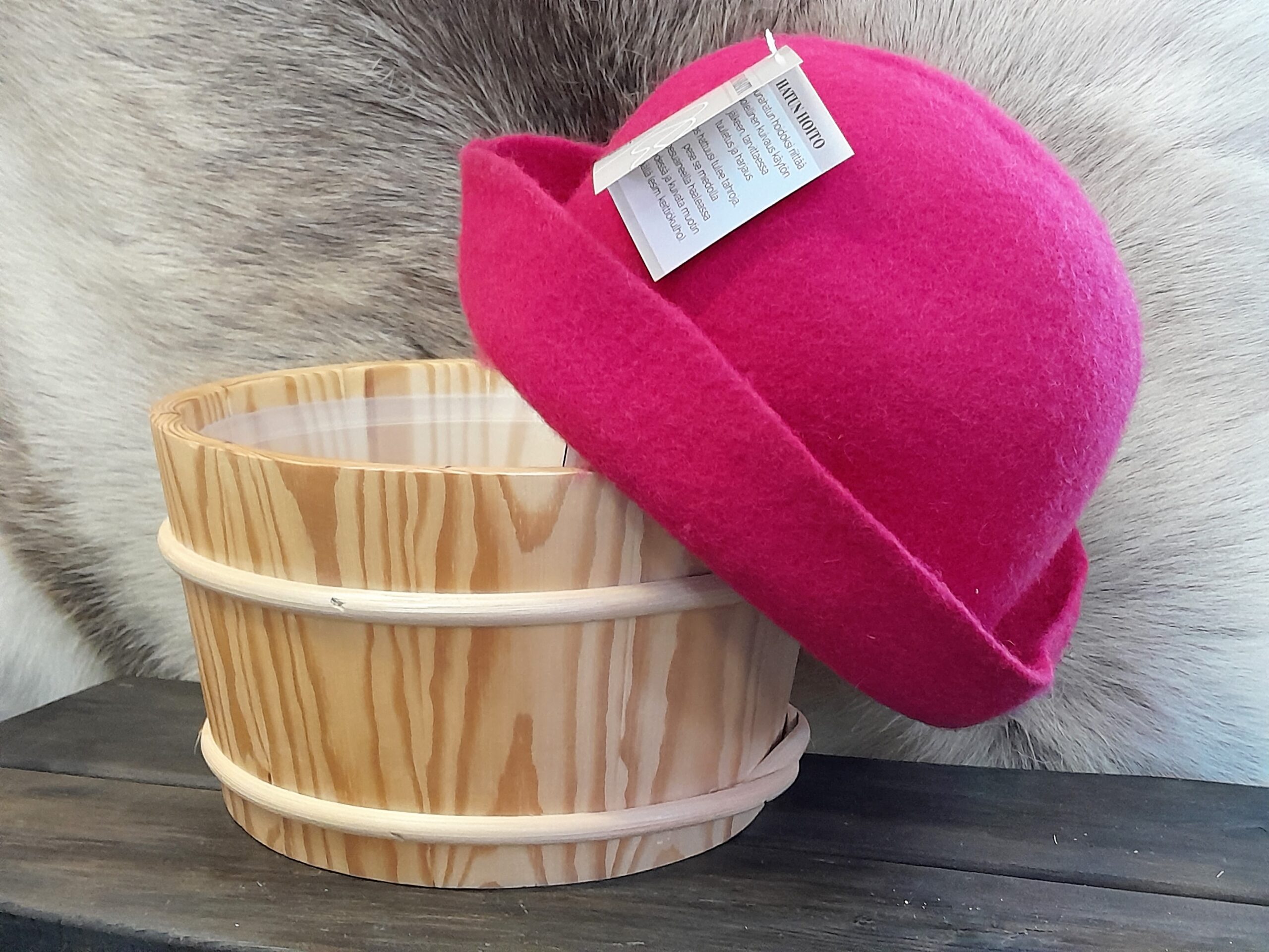 Saunahut, Saunamütze, der "Hut für die Sauna" – Bild 2