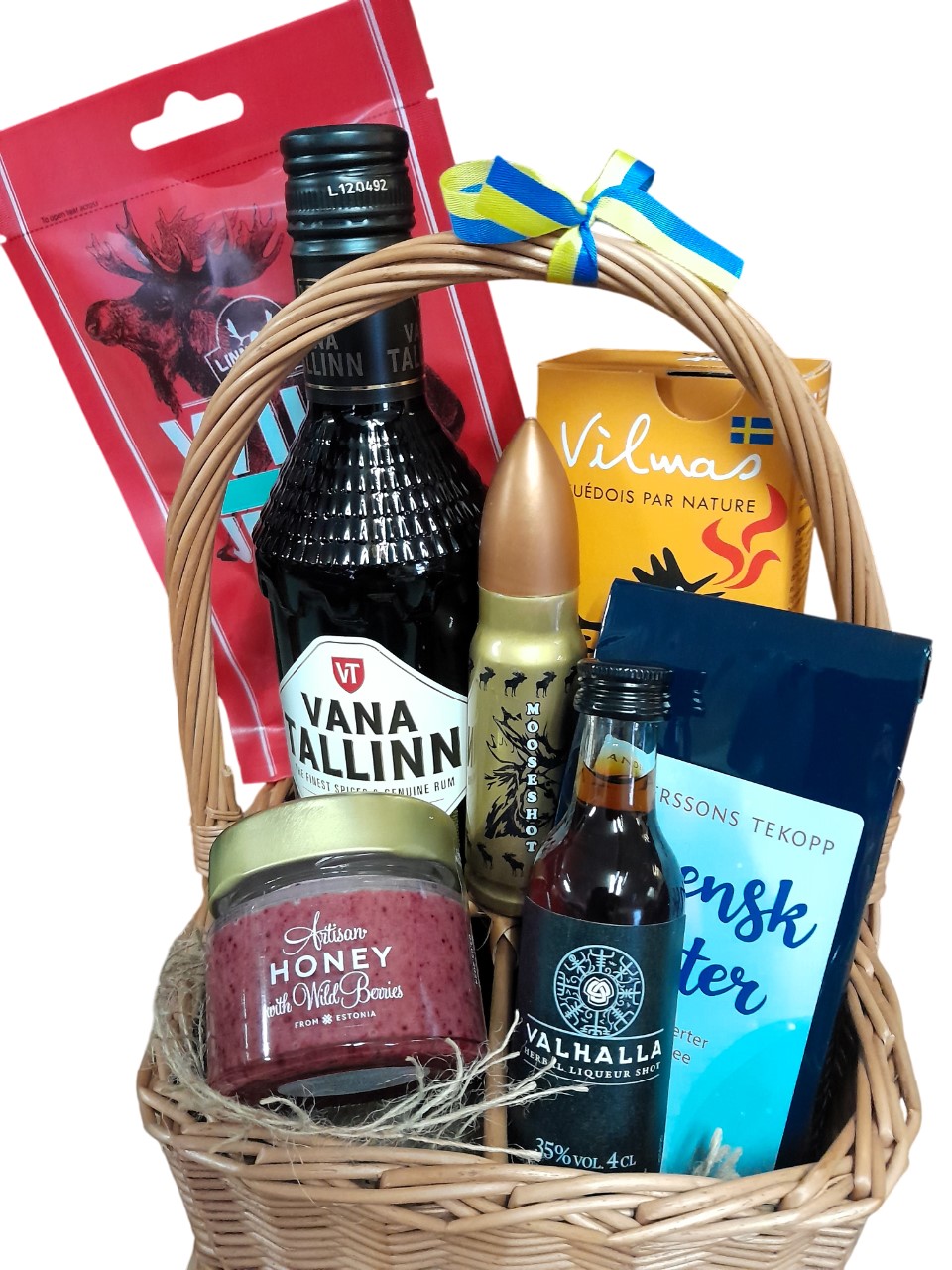 Wikinger Geschenkkorb mit Vana Tallinn – Bild 2