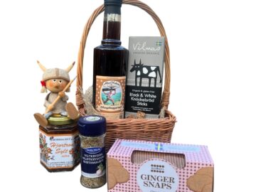 Wikinger Geschenkkorb mit "Waldarbeitersirup"