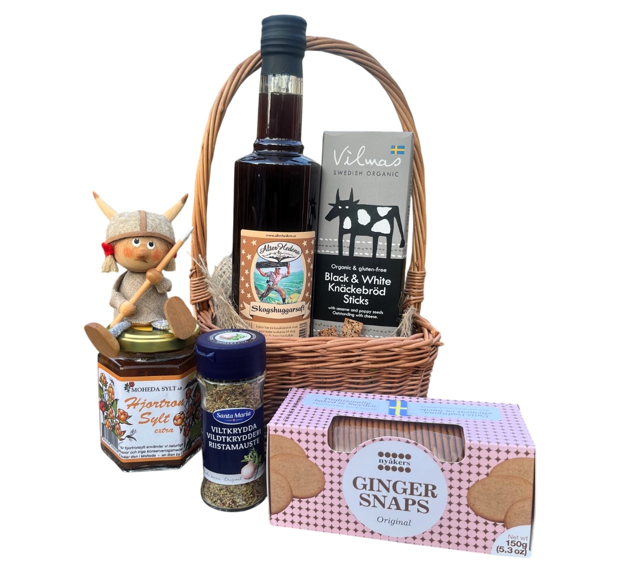 Wikinger Geschenkkorb mit "Waldarbeitersirup"