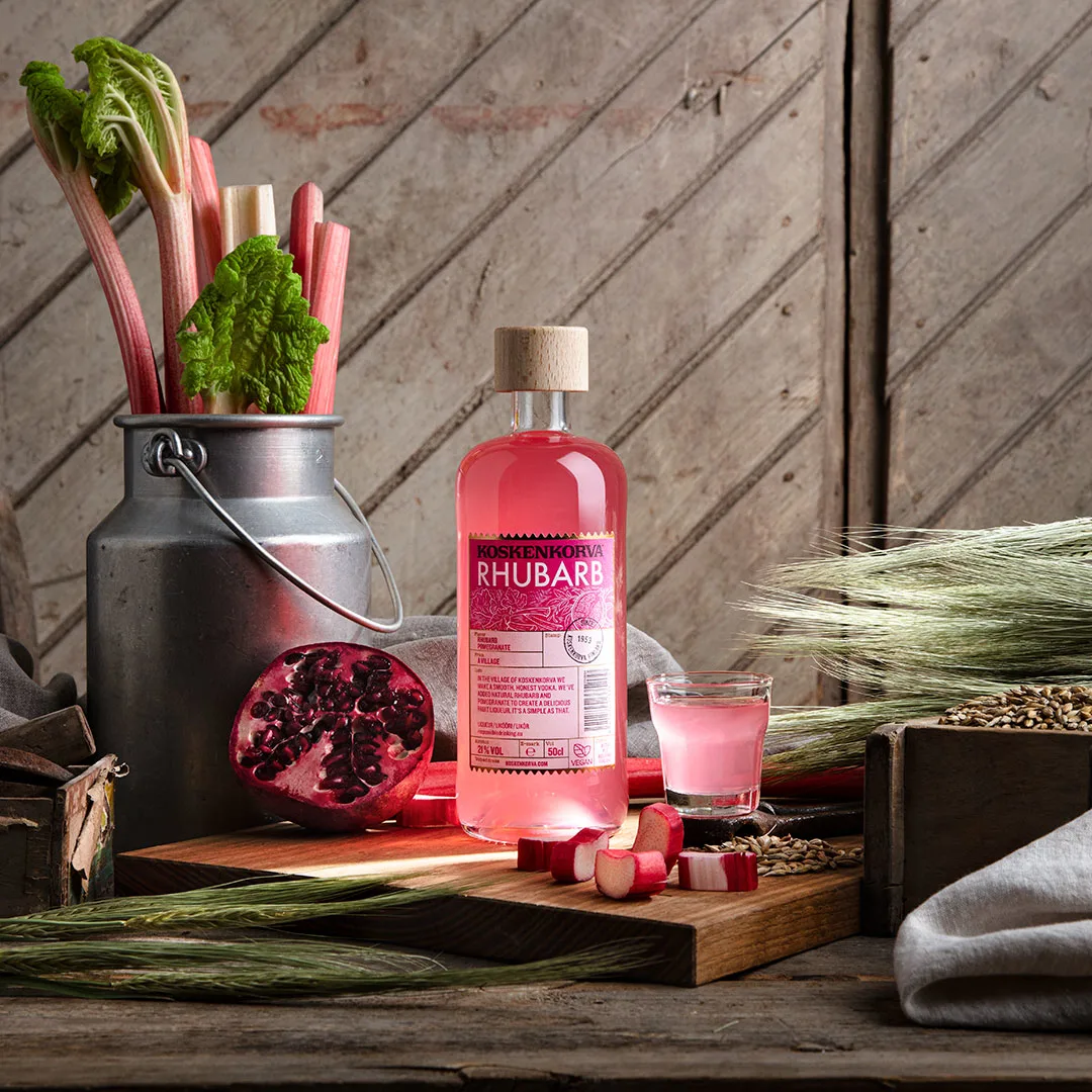 Koskenkorva Vodka Rhabarber 21% Vol.