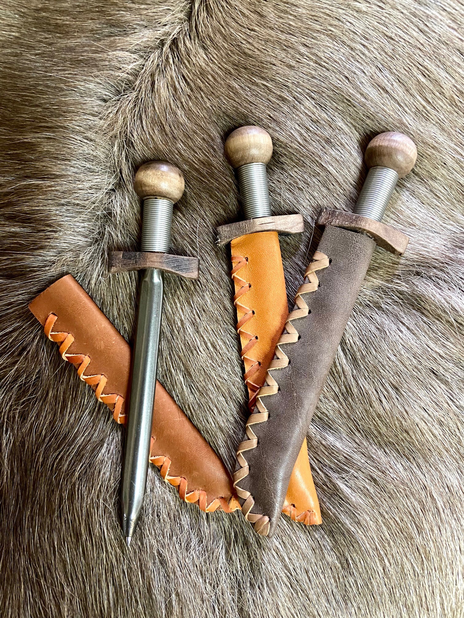 Rustikaler Schwert - Kugelschreiber – Bild 2