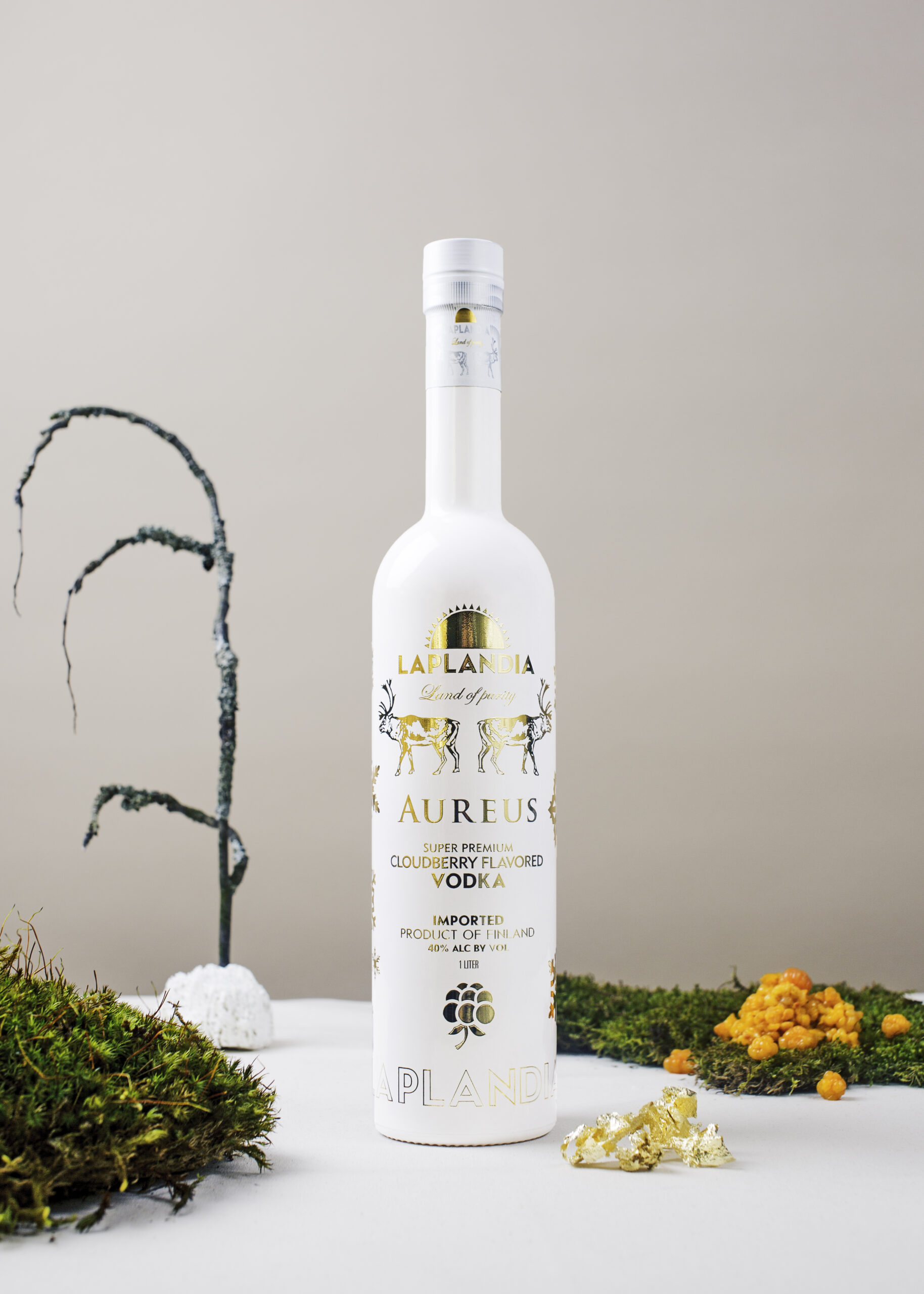 Laplandia Aureus Cloudberry Vodka 40% Vol. – Bild 4