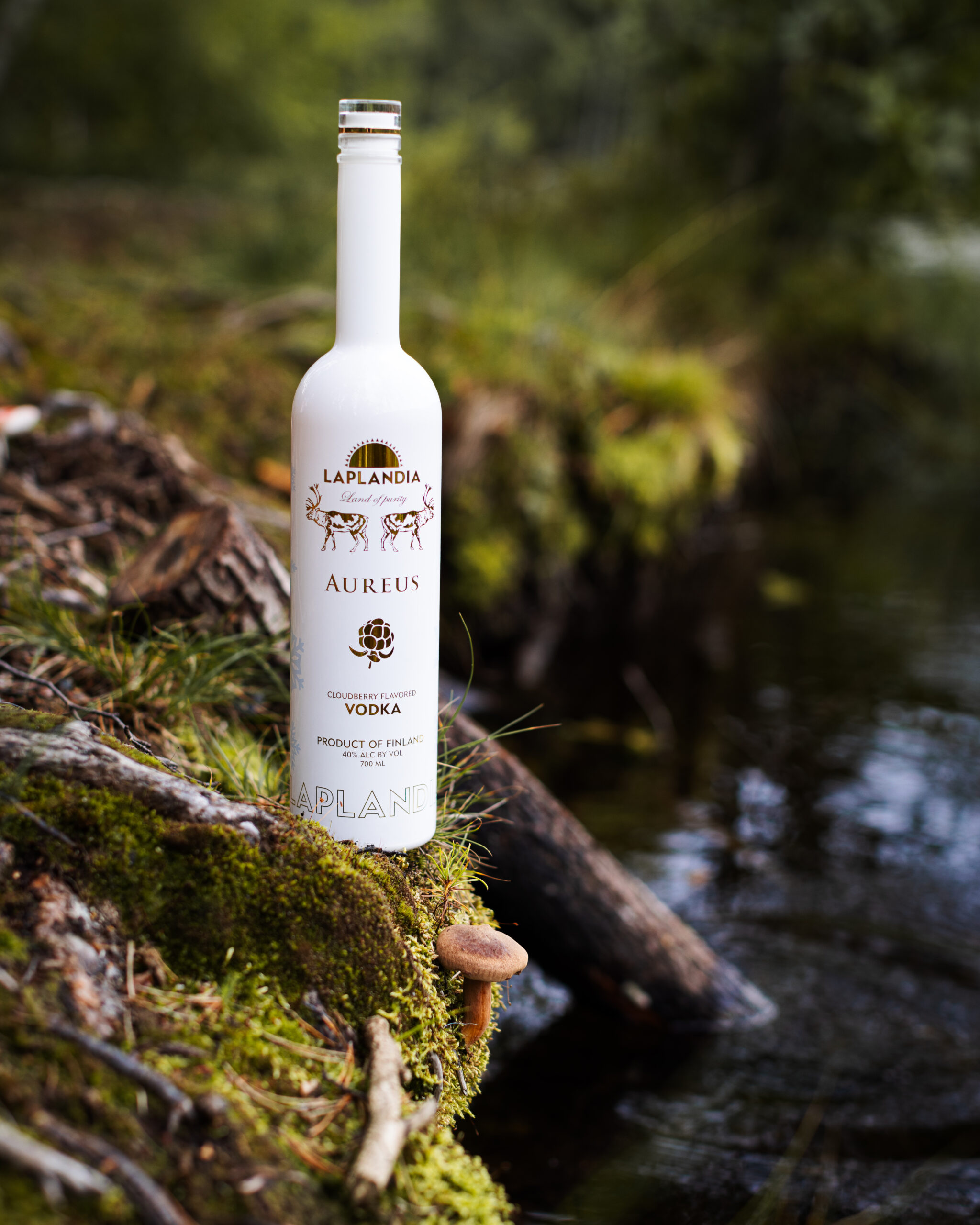 Laplandia Aureus Cloudberry Vodka 40% Vol.
