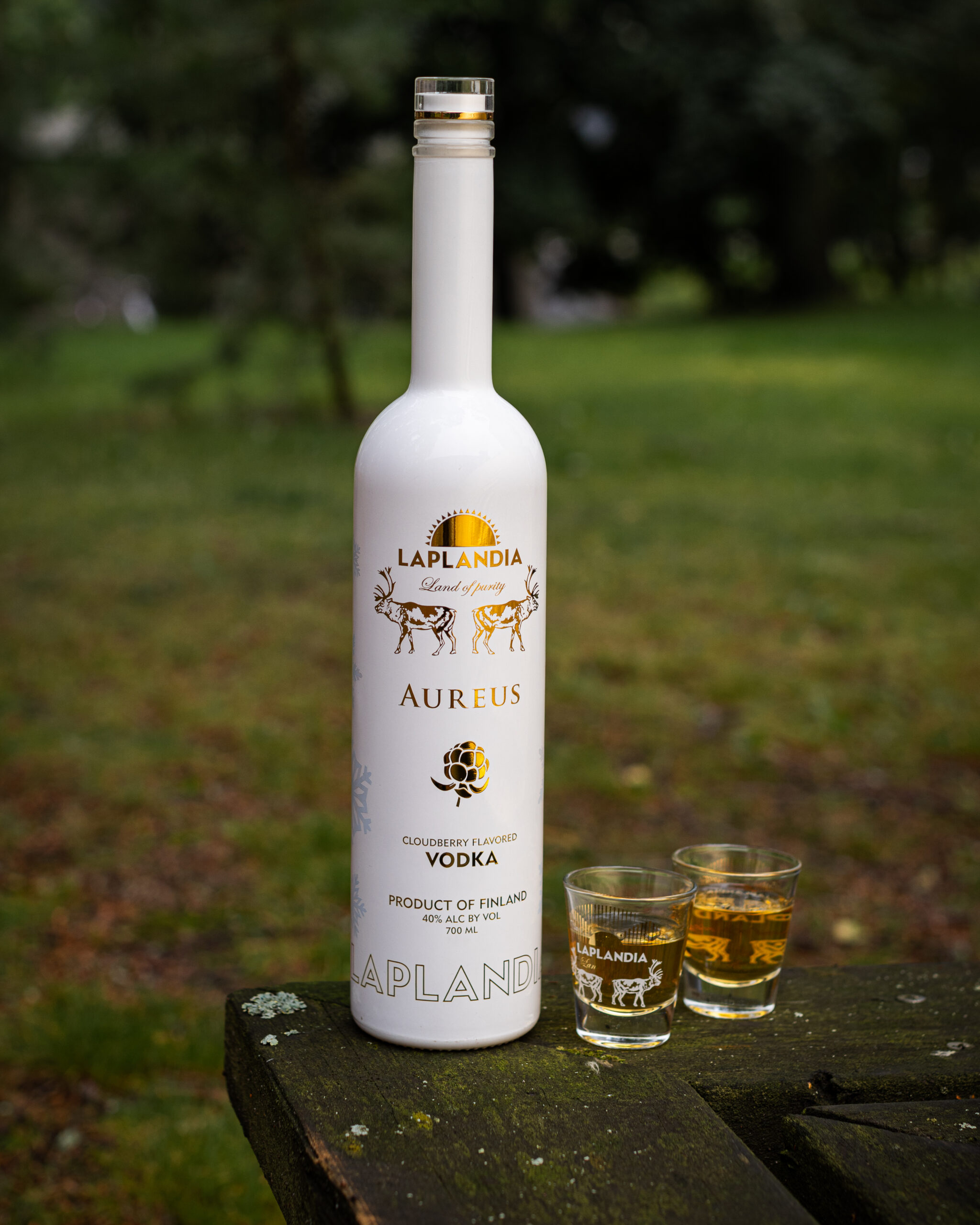 Laplandia Aureus Cloudberry Vodka 40% Vol. – Bild 3