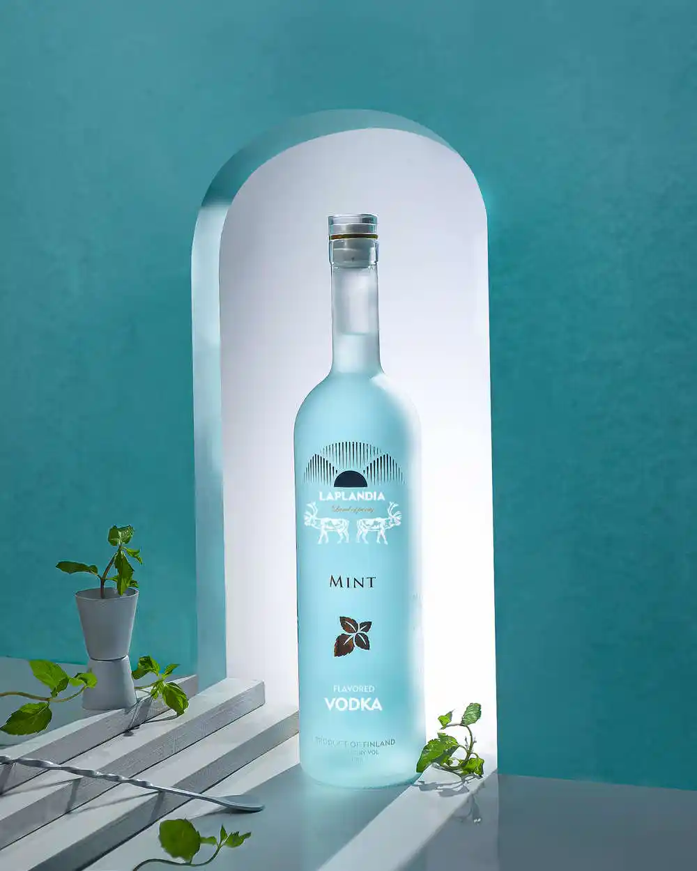 Laplandia Mint Vodka 37,5% Vol. – Bild 4