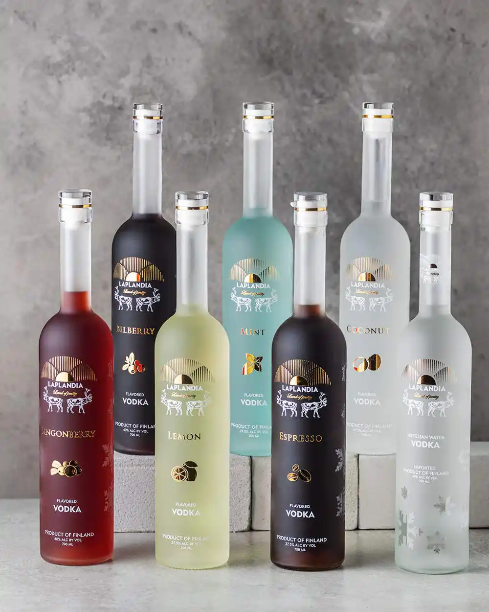 Laplandia Lemon Vodka 37,5% Vol – Bild 2