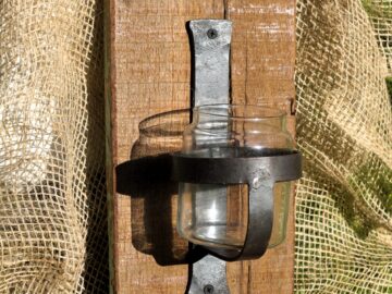 Rustikale Wandleuchte