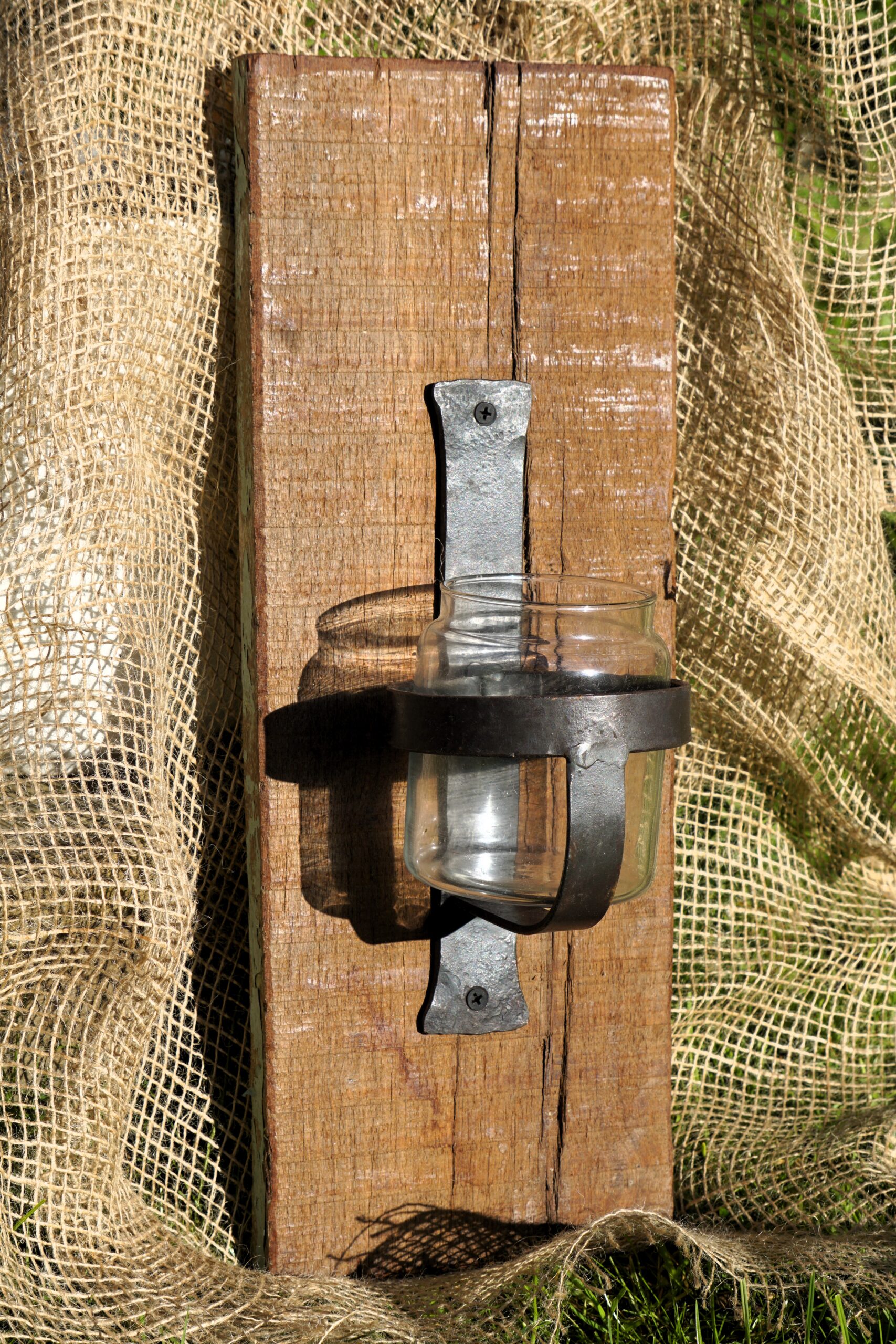 Rustikale Wandleuchte