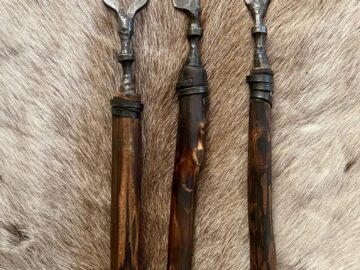 Rustikales Grillbesteck 3-teilig