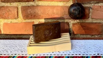 Teerseife - mit dem typischem Raucharoma