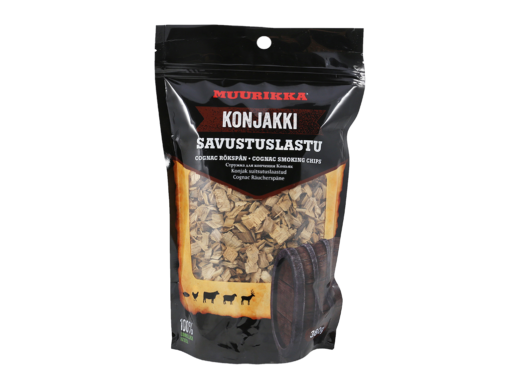 Muurikka Räucherchips Cognac 360g