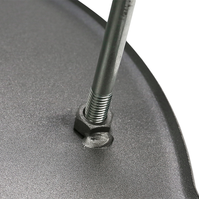 Muurikka 58 cm Grillpfanne mit Anschraubbeinen und Schutztasche – Bild 5