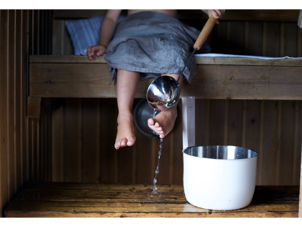 Edelstahl Saunakübel – Bild 2