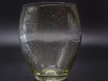 Glasvase für Blumen & Deko