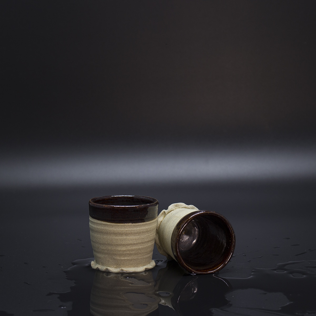 Schnapsbecher aus Keramik