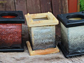 Rustikale Wikingerlampen