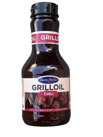Santa Maria Grillöl Chili 270ml in brauner Glasflasche